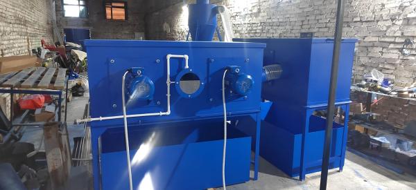 Линия мойки и сушки отходов полимеров